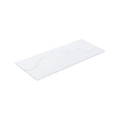 Calacatta Arctic White Solid Surface Stone Top 900mm