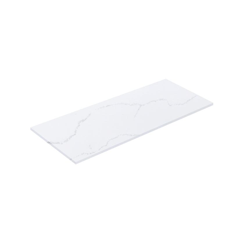 Calacatta Arctic White Solid Surface Stone Top 1200mm