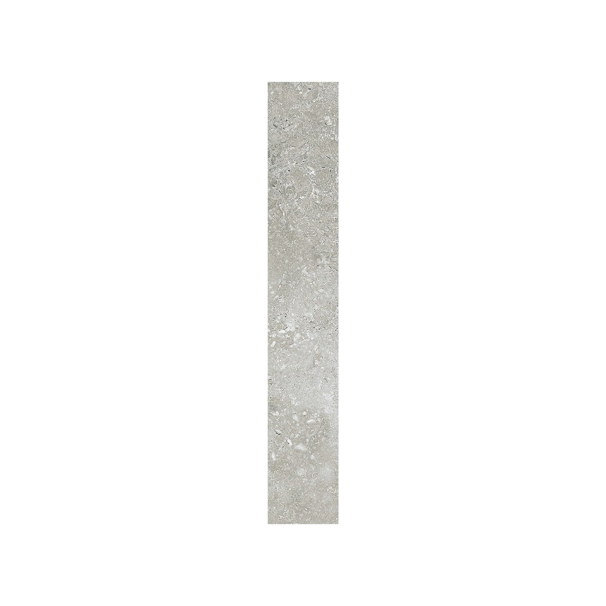 Stario 600x100mm honed grigio travertine-look porcelain tile by Tilemall with subtle mineral texture