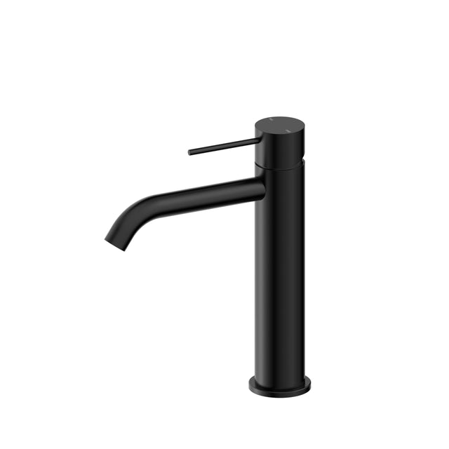 Nero Mecca Mid Tall Basin Mixer Matte Black Tapware Nero Default Title