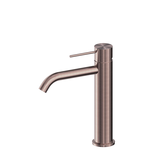 Nero Mecca Mid Tall Basin Mixer Brushed Bronze Tapware Nero Default Title