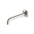 Nero Mecca Bath/Basin Spout Only 230mm Brushed Nickel