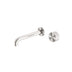 Nero Opal Progressive Wall Basin/Bath Set 260mm Spout  Brushed Nickel