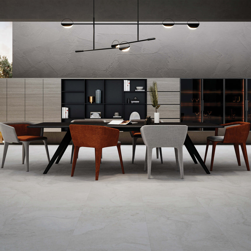 Pietra Trana 1200x600 Surface Tec Ivory Stone Look Tiles Tilemall