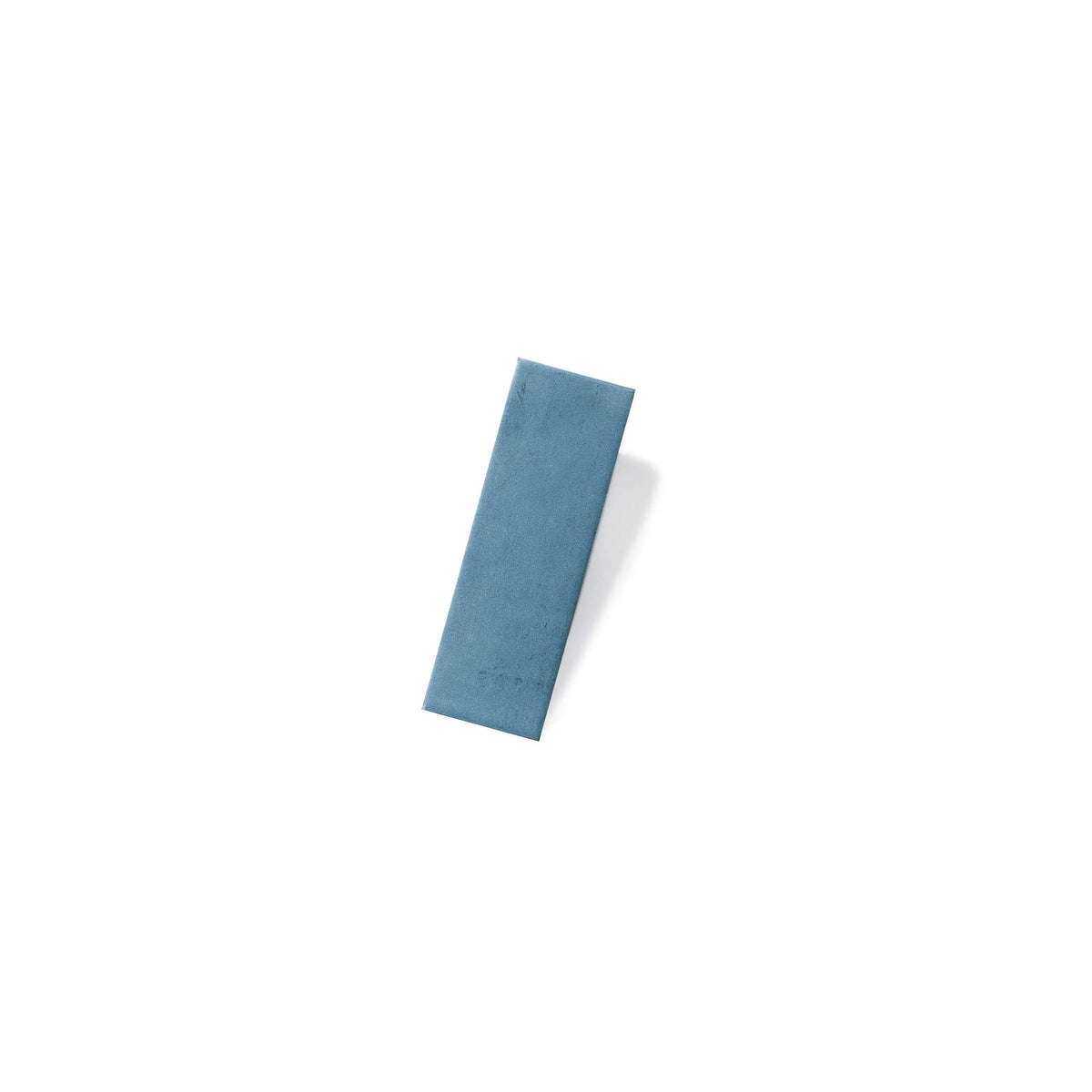 Mini 50x150mm matt denim ceramic subway tile by Tilemall with soft blue finish