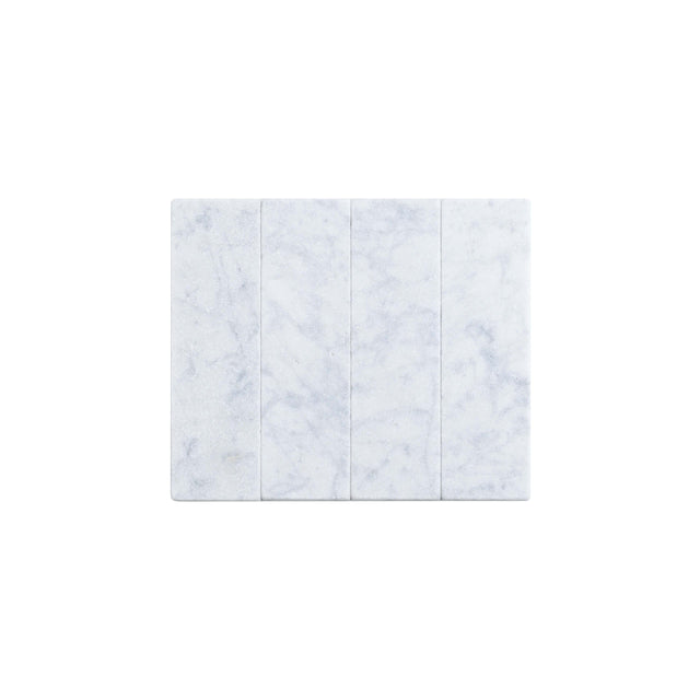 Natural Marble Mosaic Rectangular 60x200 Carrara Tumbled Sample Sample Tilemall   