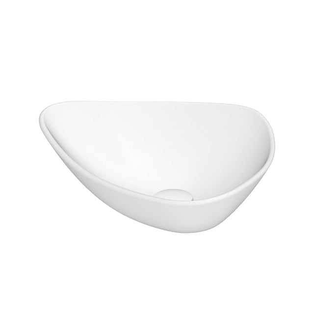 ADP Fiore Above Counter Basin Matte White Bathroom Basin ADP Default Title  