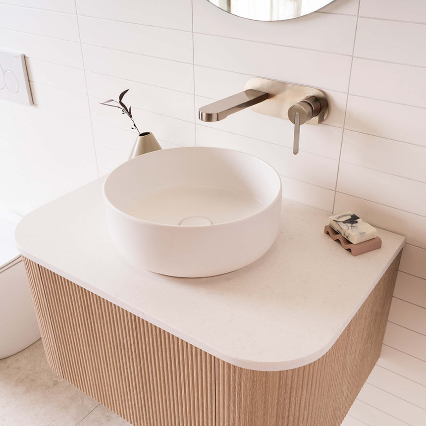 ADP Margot Basin Matte White Bathroom Basin ADP   