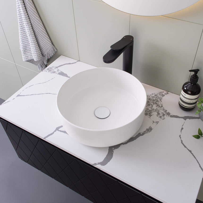 ADP Margot Basin Matte White Bathroom Basin ADP   
