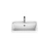 ADP Miya Semi Inset 550 Basin Matte White