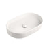 ADP Pill Fluted Above Counter Basin Matte White