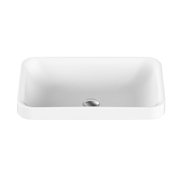 ADP Pride Semi Inset Basin Gloss White Bathroom Basin ADP Default Title  