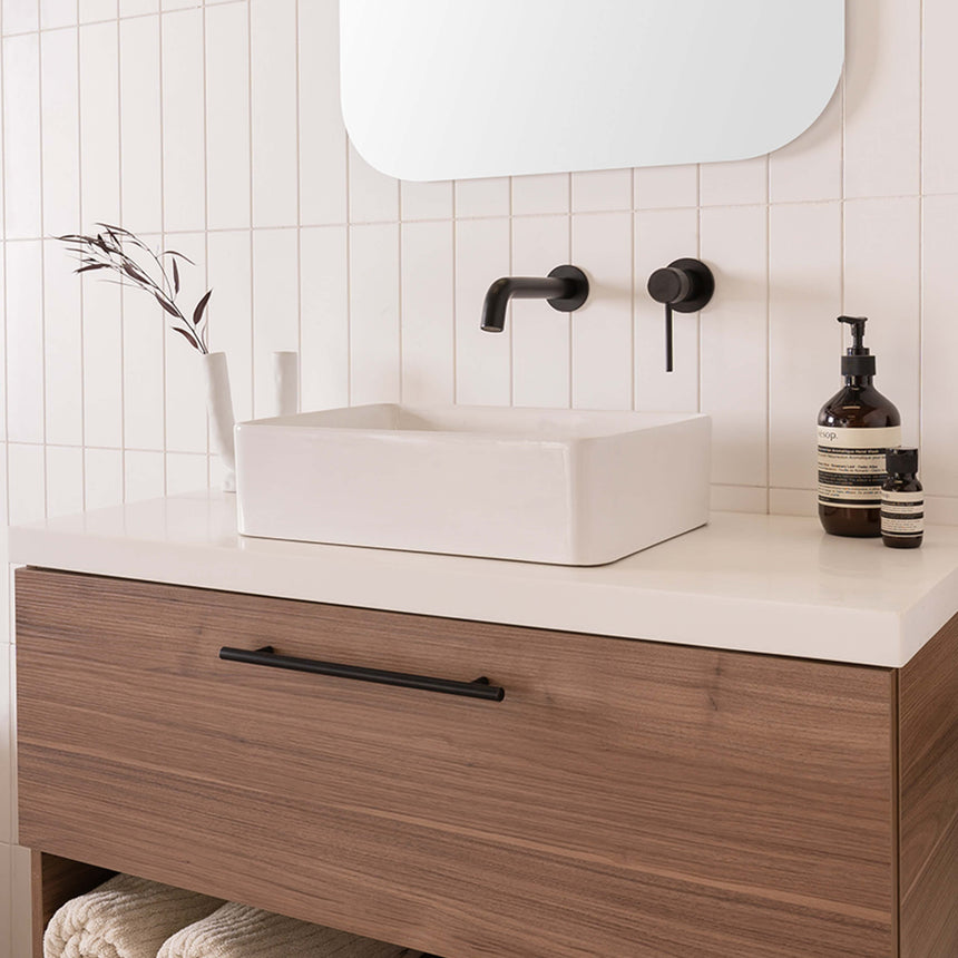 ADP Selma Above Counter Basin Gloss white Bathroom Basin ADP   
