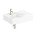 ADP Teorema Wall Basin 600 Left offset witout Tap Hole
