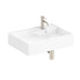 ADP Teorema Wall Basin 600 Right offset with Tap Hole