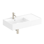 ADP Teorema Wall Basin 800 Left offset without Tap Hole