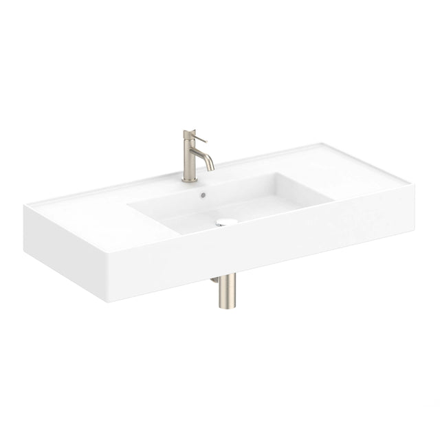 ADP Teorema Wall Basin 1000 Centre without Tap Hole Bathroom Basin ADP Default Title  