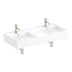 ADP Teorema Wall Basin 1000 Double with Tap Hole