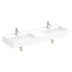 ADP Teorema Wall Basin 1400 Double without Tap Hole