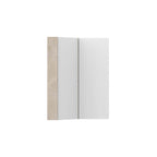 ADP Glacier Pro Offset Corner Shaving Cabinet