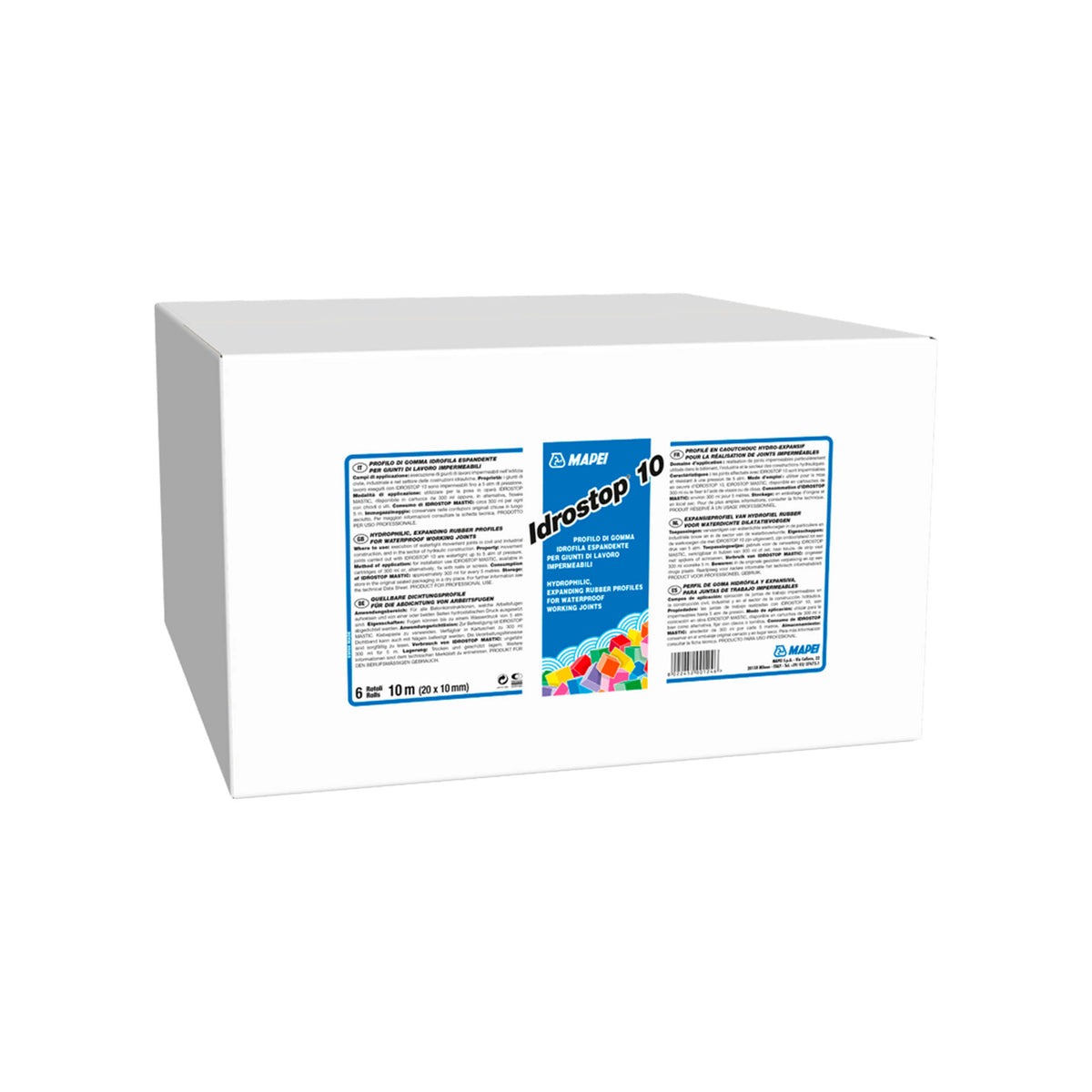 Mapei Idrostop 10 waterproofing membrane 10m x 20mm roll, 6-pack by Tilemall