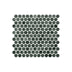 Artemis Mosaic PennyRound 23x23mm Natural Stone Honed Indian Green