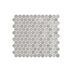 Artemis Mosaic PennyRound 23x23mm Natural Stone Honed New Grey