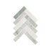Artemis Mosaic Herringbone 35x150mm Natural Stone Honed Ming Green