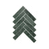 Artemis Mosaic Herringbone 35x150mm Natural Stone Honed Indian Green