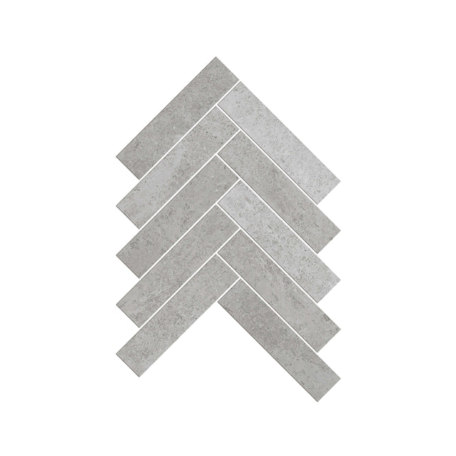 Artemis Herringbone 35x150 New Grey Honed Marble Mosaic GNS Default Title  