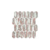 Artemis Mosaic Feather 50x103mm Natural Stone Honed Pink