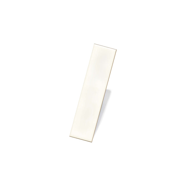 Hamilton 68x280 Wavy Satin White Sample Sample GNS Ceramics