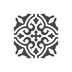 Kenthurst 300x300 Matt Black Encaustic Look Cushioned Sample