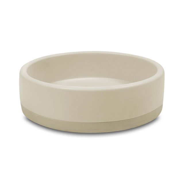 Nood Co Bowl Two Tone Surface Mount Basin Sand Bathroom Basin Nood Co Default Title  