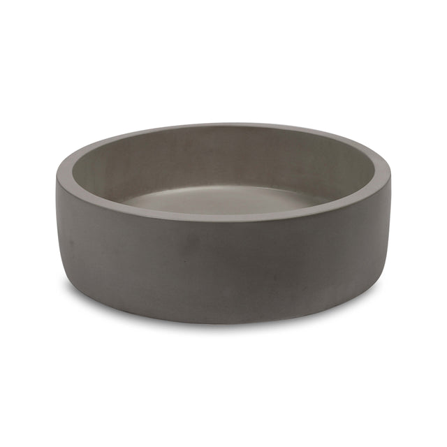 Nood Co Hoop Surface Mount Basin Mid Tone Grey Bathroom Basin Nood Co Default Title  