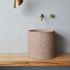 Nood Co Millie Raw (formerly Malta) Basin Blush Pink