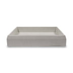 Nood Co Prism Rectangle Surface Mount Basin Sky Grey