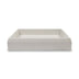 Nood Co Prism Rectangle Wall Hung Basin Ivory