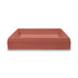 Nood Co Prism Rectangle Wall Hung Basin Musk