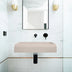 Nood Co Prism Rectangle Wall Hung Basin Olive