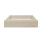 Nood Co Prism Rectangle Wall Hung Basin Sand