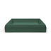 Nood Co Prism Rectangle Wall Hung Basin Teal