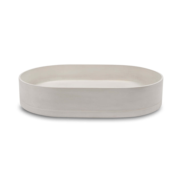 Nood Co Pill Surface Mount Basin Ivory Bathroom Basin Nood Co Default Title  