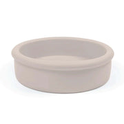 Nood Co Tubb surface mount basin by Tilemall, round ceramic 420mm, matte nood finish