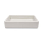 Nood Co Vesl Rectangle Surface Mount Basin Ivory
