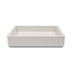 Nood Co Vesl Rectangle Surface Mount Basin Ivory