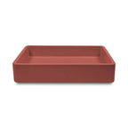 Nood Co Vesl Rectangle Wall Hung Basin Musk