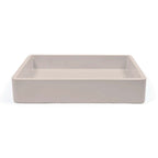 Nood Co Vesl Rectangle Wall Hung Basin Nood