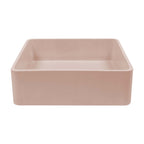 Nood Co Vesl Square Surface Mount Basin Blush Pink