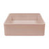 Nood Co Vesl Square Surface Mount Basin Blush Pink